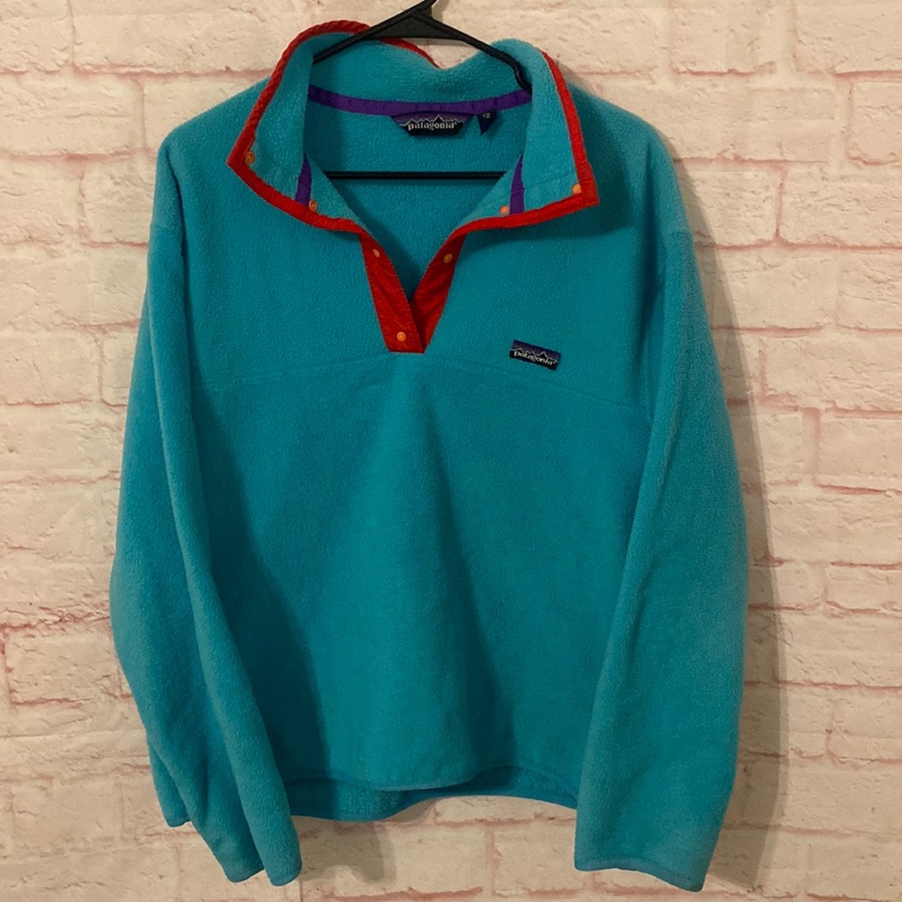 Patagonia Blue and Red Women's Jacket